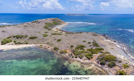 Aerial St Martin Sint Maarten 