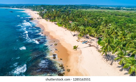 Aerial. Tangalle Beach. Sri Lanka.