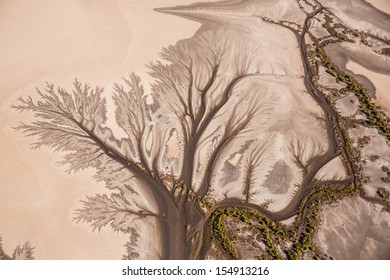 Aerial Tidal Creek Patterns