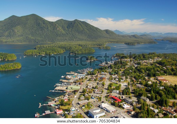 Aerial Tofino Vancouver Island British Columbia Stock Photo Edit Now