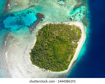 Aerial Top Down View Banyak Islands Stock Photo 1444386191 | Shutterstock