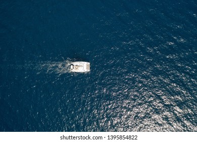catamaran top view