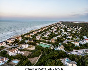 Aerial Twilight Photo Corolla North Carolina USA