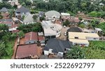 aerial view of Abor in Udi local government area of Enugu state, Nigeria.