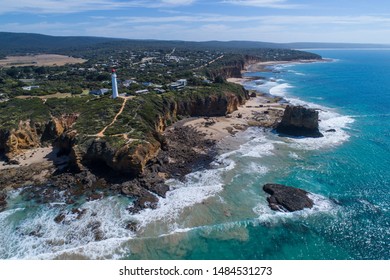 Aerial View Of Aireys Inlet