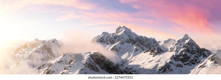 snow mountain background