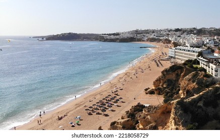 Aerial View From Albufeira Beach