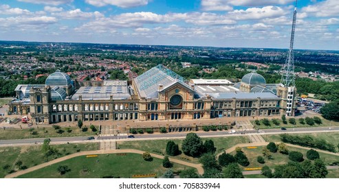 Aerial View Of Alexandra Palace In North London