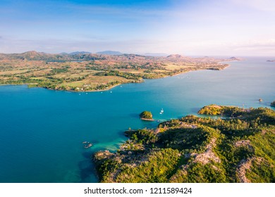 Aerial View Of The Amazing Coast Of Madagascar Islands