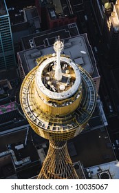 Aerial View Of AMP Tower In Sydney, Australia.