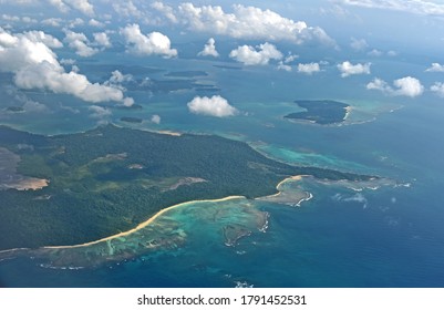 Aerial view of Andaman Islands