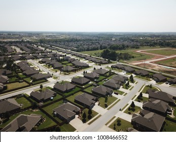 Aerial View Of Arkansas Neighborhood