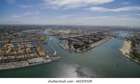 Aerial View Around Mothers Beach At Long Beach