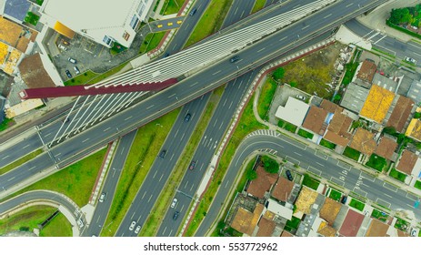 Aerial View Avenue Stock Photo 553772962 | Shutterstock