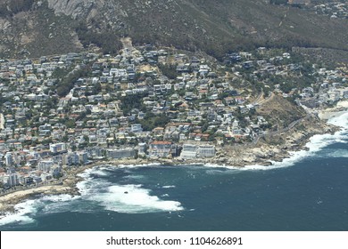 An Aerial View Of Bantry Bay, Cape Town, South Africa