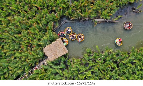 Aerial View Basket Boat Tour Coconut Stock Photo 1629171142 | Shutterstock