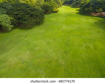 Aerial View Of Beautiful Park