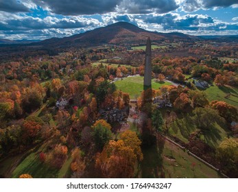 Aerial View Of Bennington Vermont