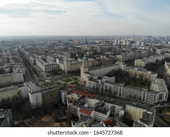 Aerial View Of Berlin Friedrichshain