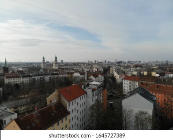 Aerial View Of Berlin Friedrichshain