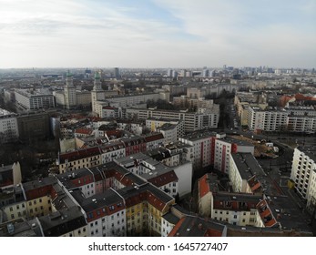 Aerial View Of Berlin Friedrichshain