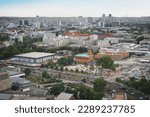 Aerial view of Berlin with Saint Matthew Church - Berlin, Germany
