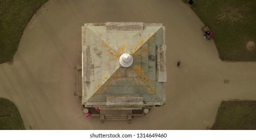 Aerial View Of Blackpool Stanley Park Clocktower