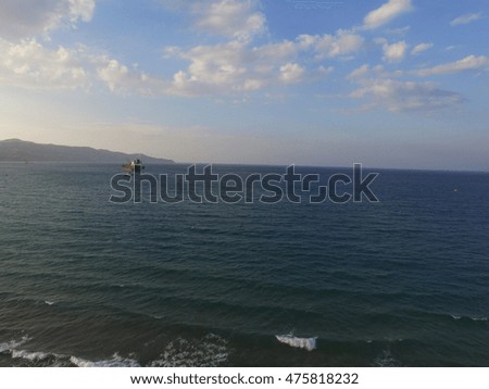 Similar – sea Ocean Blue Coast Beach