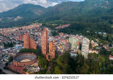 Aerial View Of Bogota. Colombia