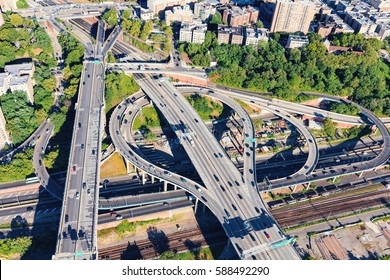 Aerial View Of The Bronx, New York City