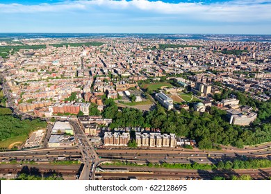 Aerial View Of The Bronx, New York City