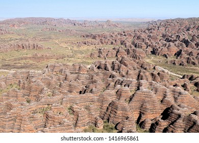 Aerial View Of The Bungle Bungles Western Australia