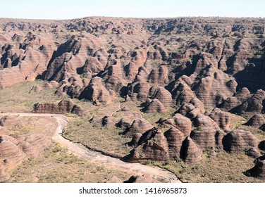 Aerial View Of The Bungle Bungles Western Australia