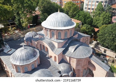 Aerial View Of Byzantine Church, Named 