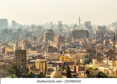 Aerial view of Cairo