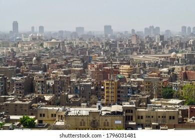 Aerial View Cairo Capital Egypt Largest Stock Photo 1796031481 ...