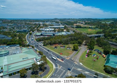 Aerial View Of Campbelltown, New South Wales, Australia