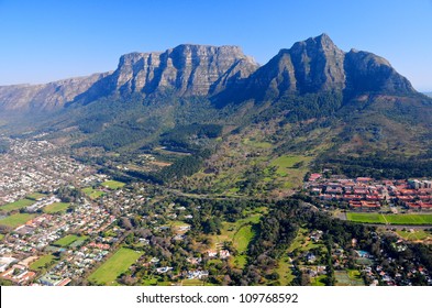 Aerial View Of Cape Town, South Africa