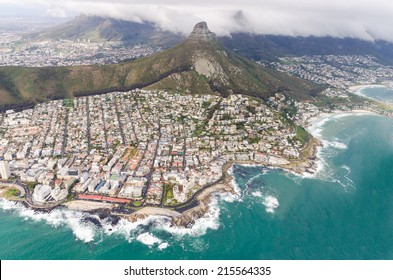 Aerial View Of Cape Town  South Africa