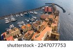 Aerial view of Castel dell