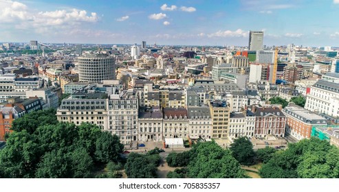 Aerial View Of Central London From Holborn