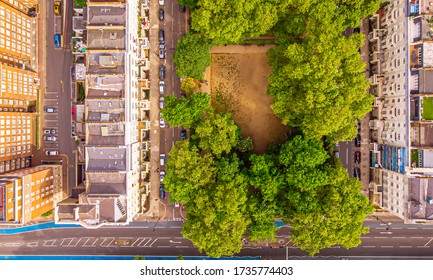 Aerial View Of Central London, UK