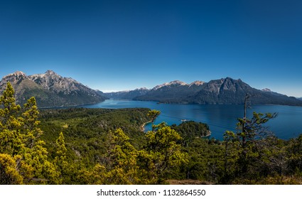 Aerial View Cerro Llao Llao Viewpoint Stock Photo 1132864550 | Shutterstock