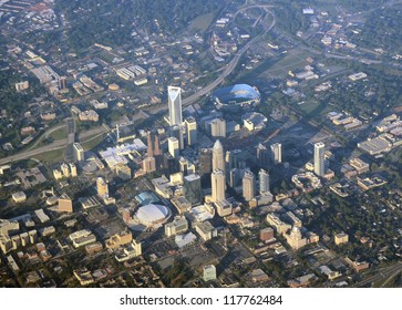 Aerial View Of Charlotte, North Carolina