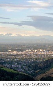 Aerial View For Christchurch City