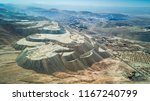An aerial view of Chuquicamata, long time ago the biggest open pit mine in the world and an amazing representation of how we are consuming our world, incredible the amount of sand out of the ground