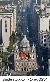 Aerial View Of Candelária Church