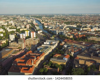 Luftbild der Stadt Berlin, Deutschland