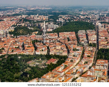 Similar – Aerial View Of Brasov City In Romania