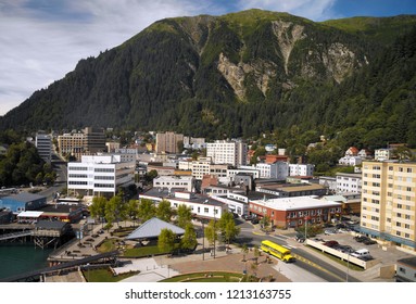 Aerial View City Juneau Alaska United Stock Photo 1213163755 | Shutterstock